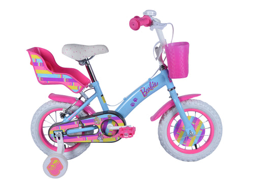 BICICLETA BARBIE 12 CELESTE