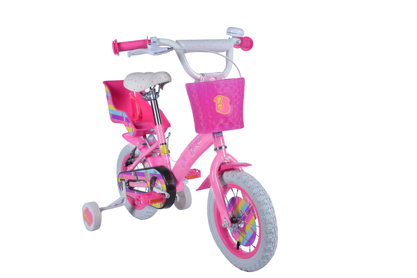 BICICLETA BARBIE 12 ROSADO