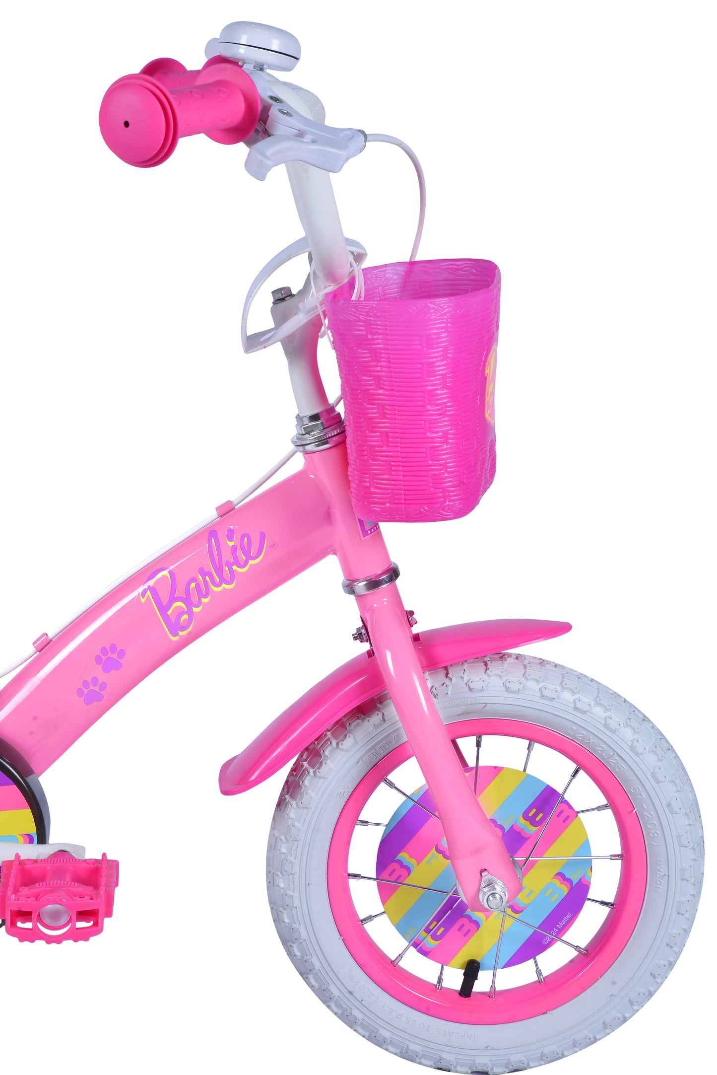 BICICLETA BARBIE 12 ROSADO