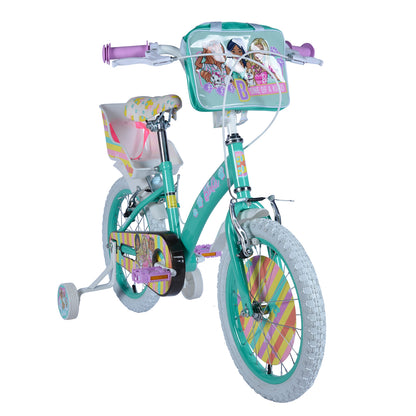 BICICLETA BARBIE 16 VERDE SUAVE