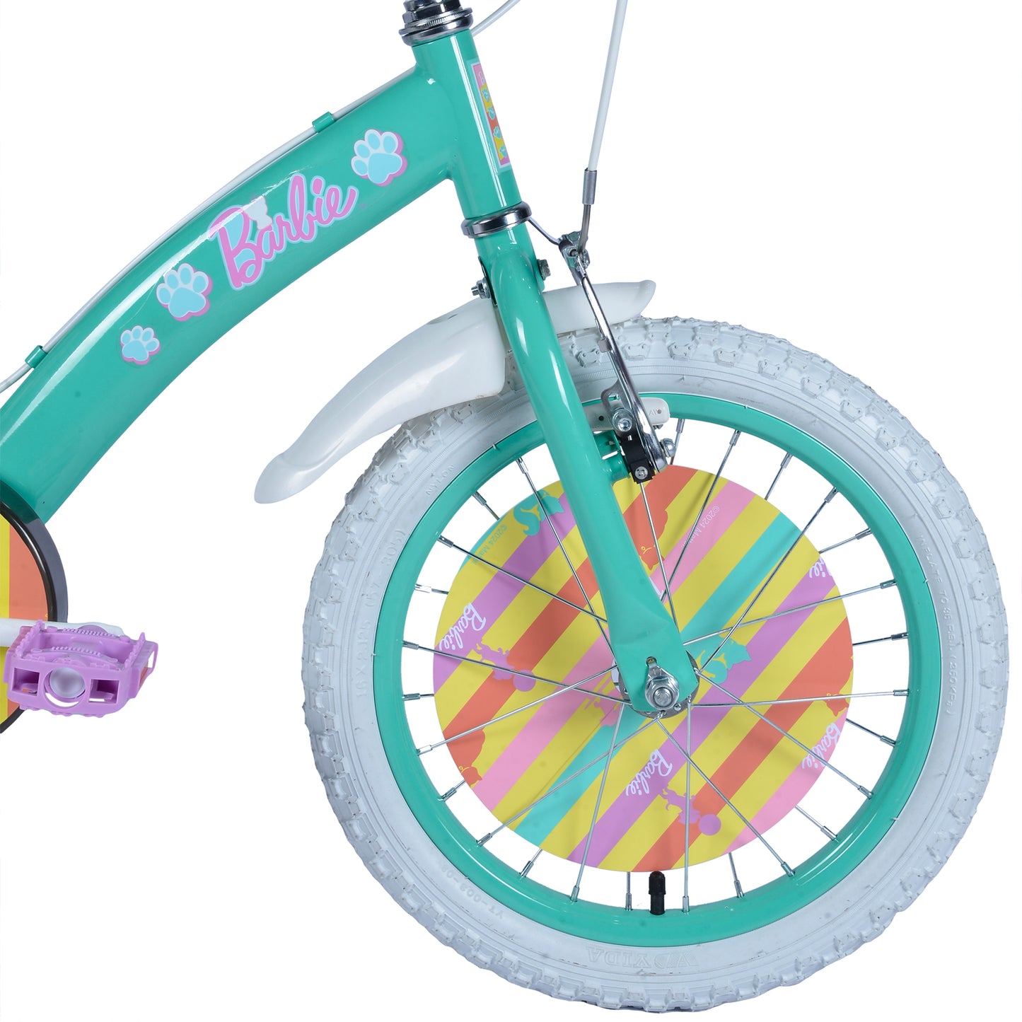 BICICLETA BARBIE 16 VERDE SUAVE