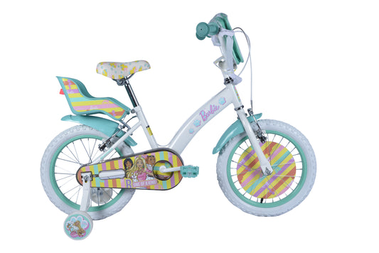 BICICLETA BARBIE 16 BLANCO