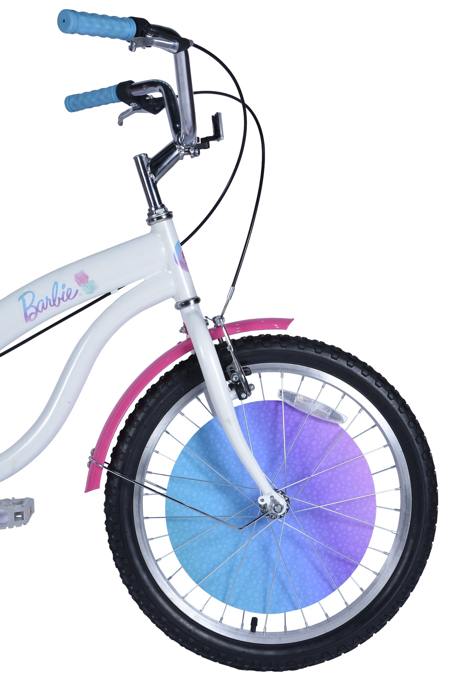 BICICLETA BARBIE 20 BLANCO