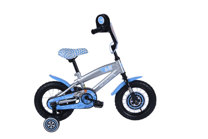 BICICLETA HOTWHEELS 12 PLATA