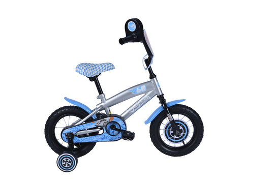 BICICLETA HOTWHEELS 12 PLATA