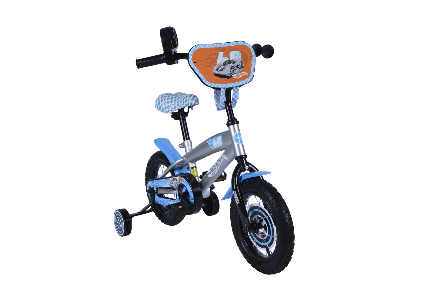 BICICLETA HOTWHEELS 12 PLATA