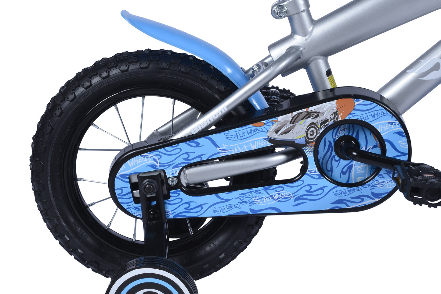 BICICLETA HOTWHEELS 12 PLATA