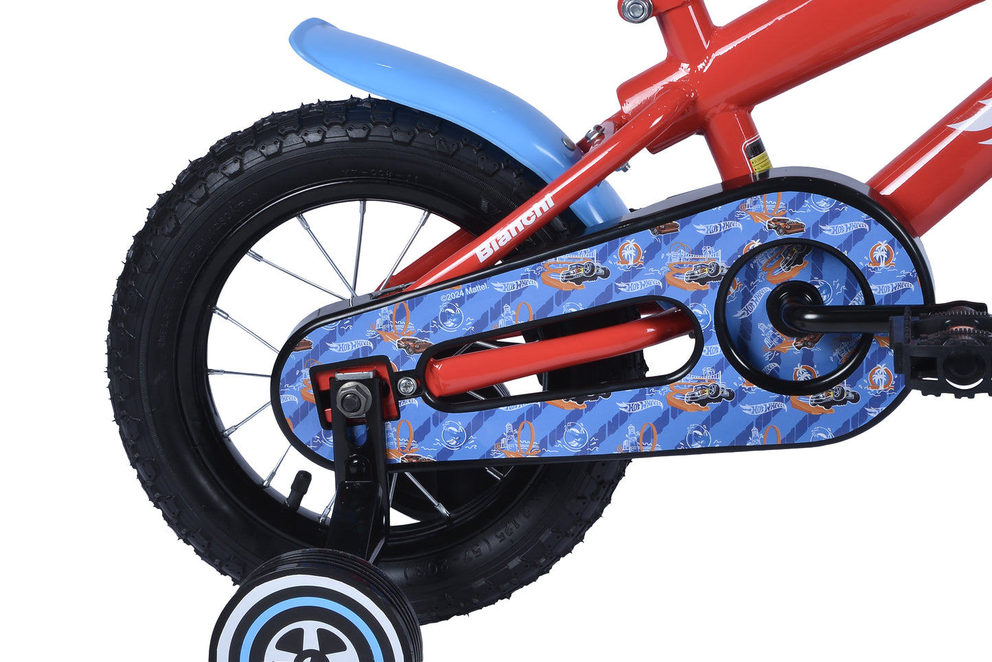 BICICLETA HOTWHEELS 12 ROJO