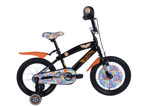 BICICLETA HOTWHEELS 16 NEGRO
