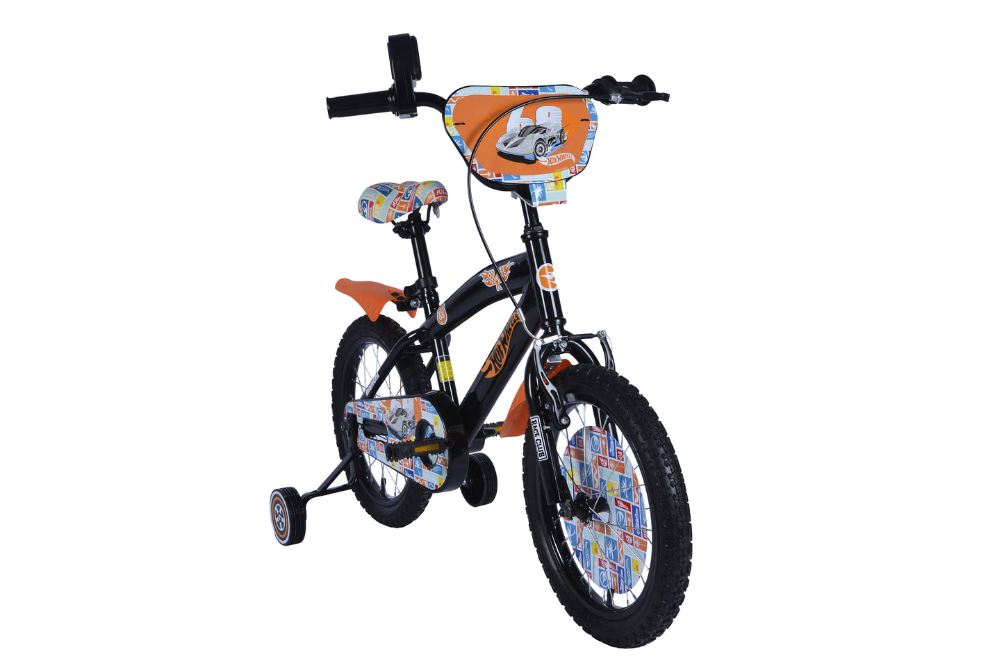 BICICLETA HOTWHEELS 16 NEGRO