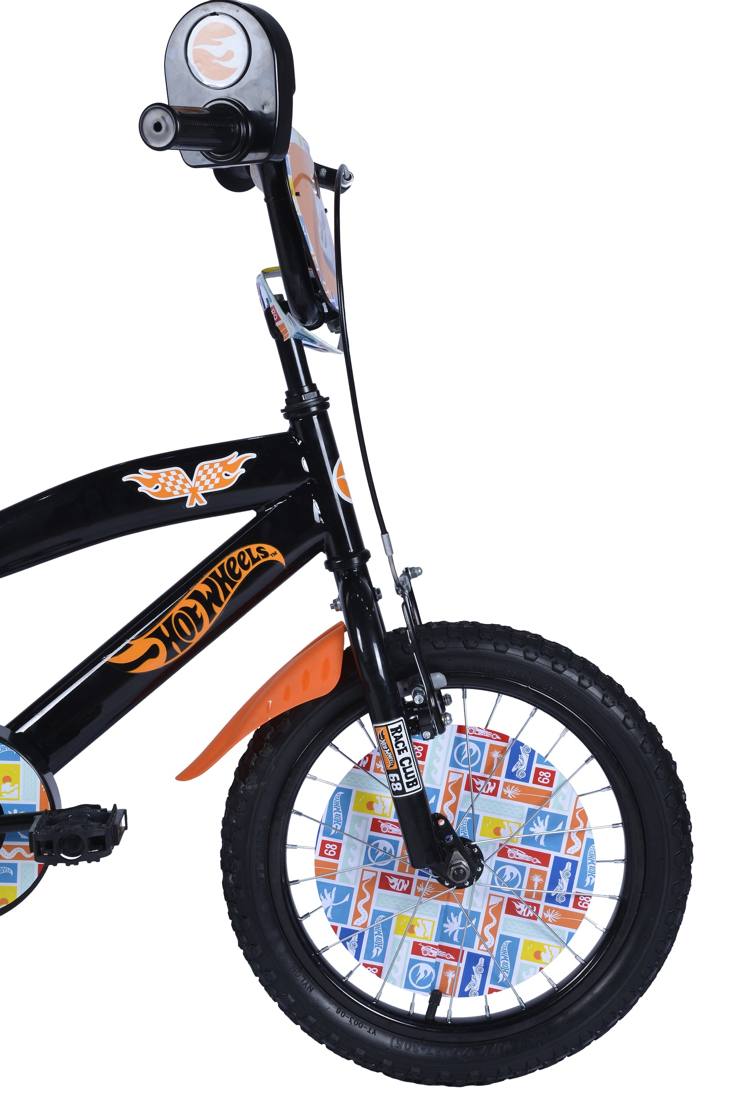 BICICLETA HOTWHEELS 16 NEGRO