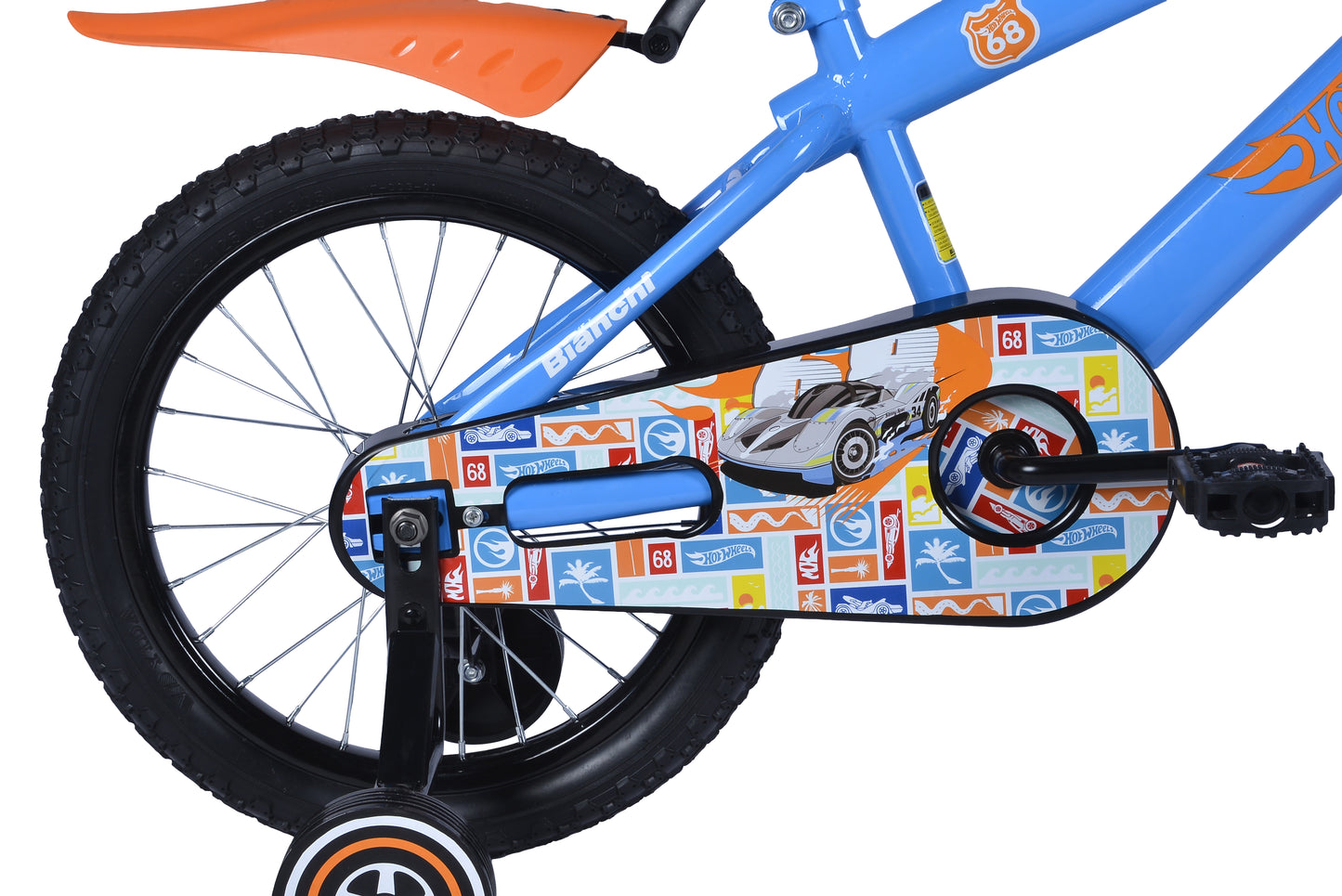BICICLETA HOTWHEELS 16 AZUL