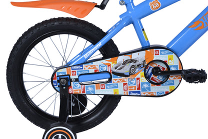BICICLETA HOTWHEELS 16 AZUL