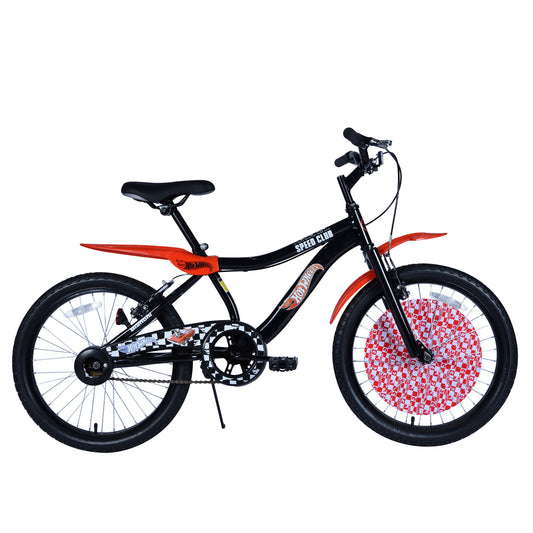 BICICLETA HOTWHEELS 20 NEGRO