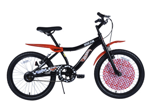 BICICLETA HOTWHEELS 20 NEGRO
