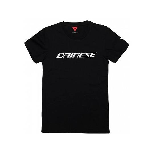 POLERA DAINESE T-SHIRT BLACK/WHITE