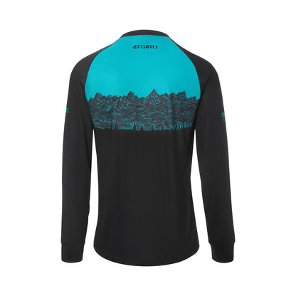 JERSEY GIRO ROUST MEN LS EWS BLACK