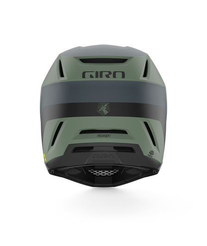 CASCO GIRO INSURGENT SPHERICAL MATE HEDGE GREEN/DARK SHARK