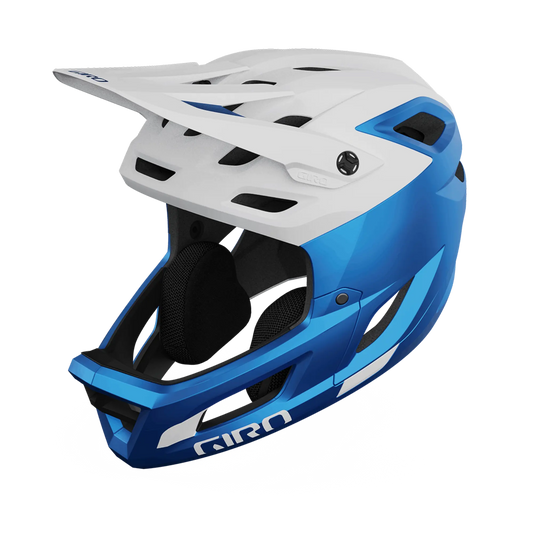 CASCO GIRO COALITION SPHERICAL WHITE/BLUE Giro