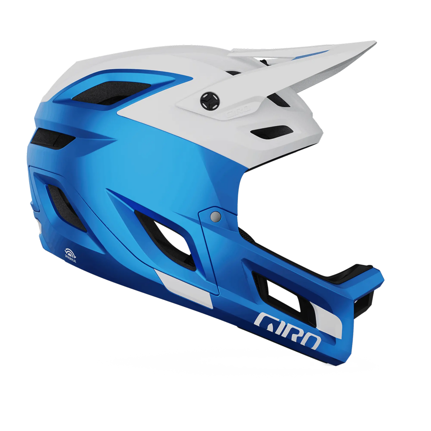 CASCO GIRO COALITION SPHERICAL WHITE/BLUE Giro