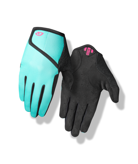 GUANTE GIRO DND JR II SCREAMING TEAL/NEON PINK T/M