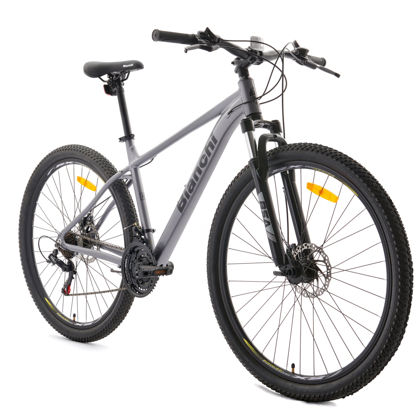 BICICLETA BIANCHI EVOLUTION 29 SX GRIS SEMI MATE