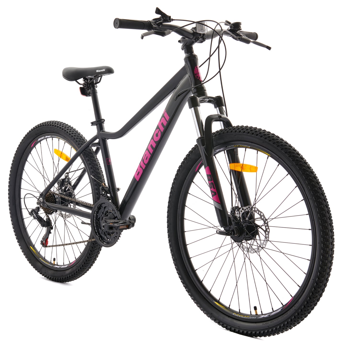 BICICLETA BIANCHI EVOLUTION 27,5 SX LADY NEGRO SEMI MATE