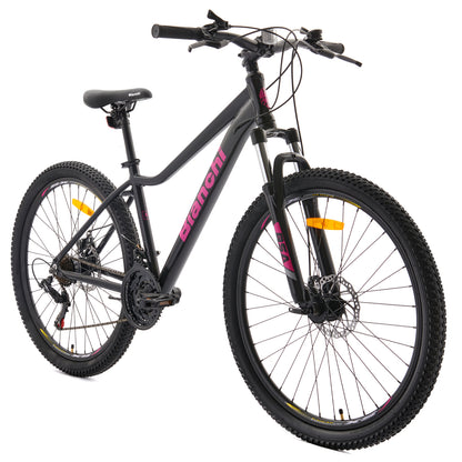 BICICLETA BIANCHI EVOLUTION 27,5 SX LADY NEGRO SEMI MATE