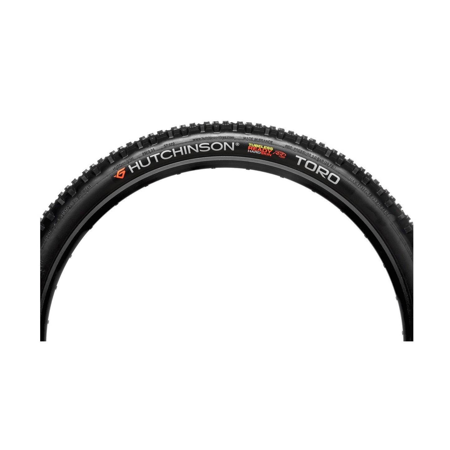 NEUMATICO HUTCHINSON TORO 29X2,10 TUBELESS RDY HARDSKIN RR