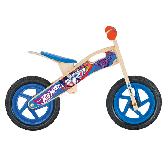 HOTWHEELS BICICLETA MADERA AZUL