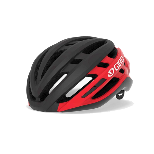 CASCO GIRO AGILIS MIPS MAT BLACK/BRT RED T/M