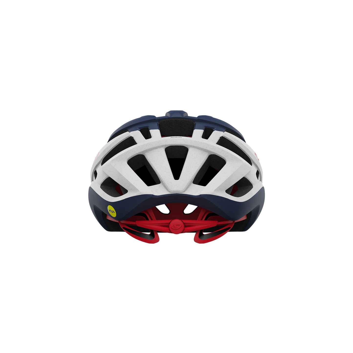 CASCO GIRO AGILIS MIPS MAT MDNT/WHITE T/RED