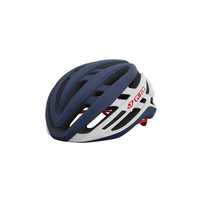 CASCO GIRO AGILIS MATE MIDNIGHT/WHITE/RED
