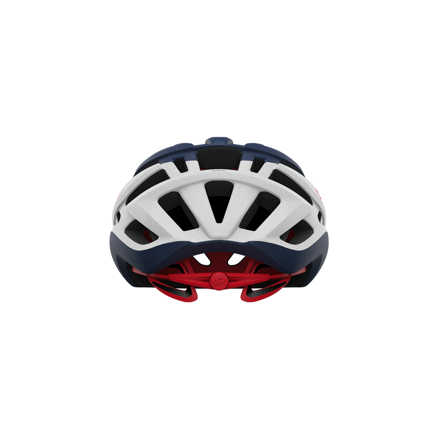 CASCO GIRO AGILIS MATE MIDNIGHT/WHITE/RED
