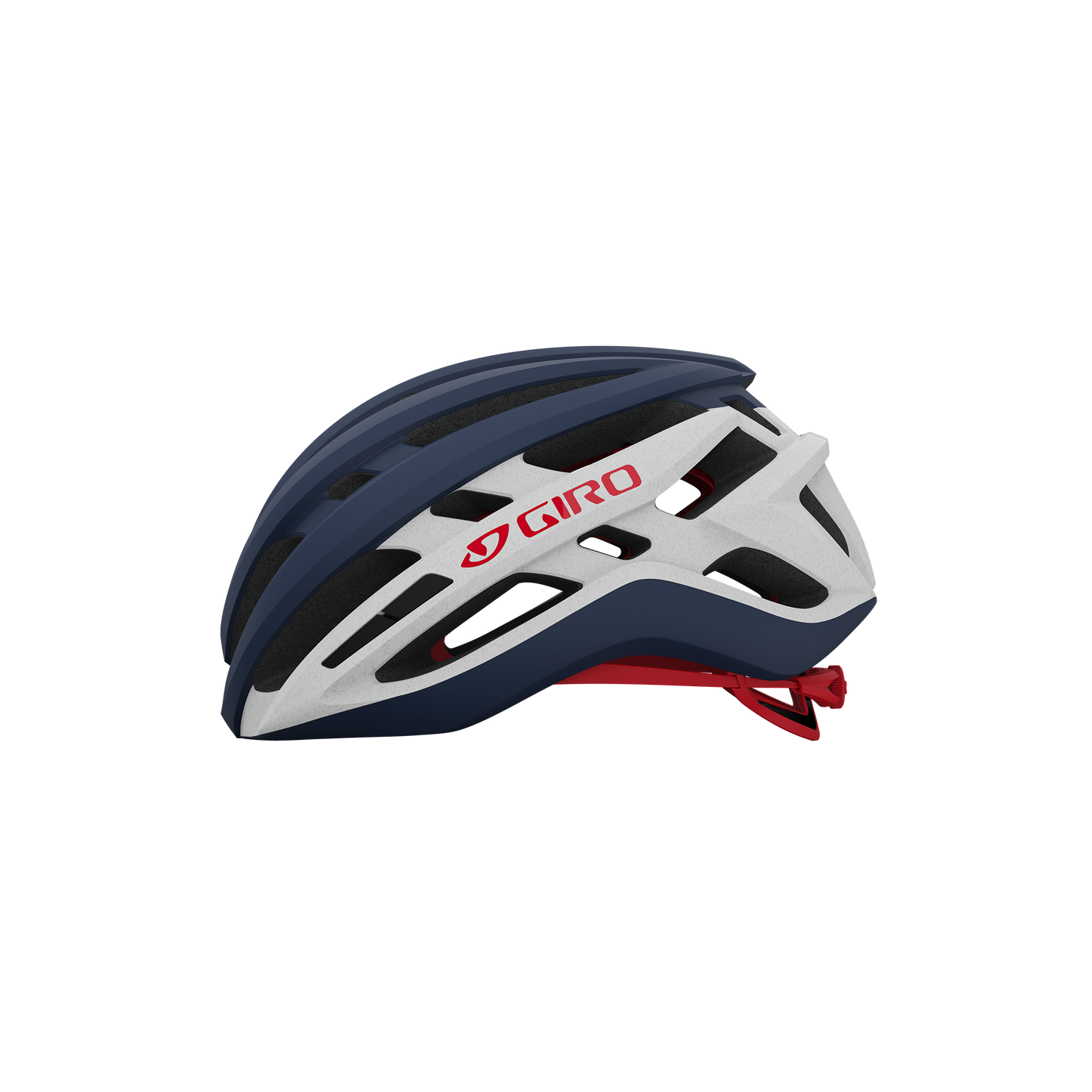 CASCO GIRO AGILIS MATE MIDNIGHT/WHITE/RED