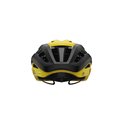 CASCO GIRO ARIES SPHERICAL TEAM VISMA BLACK/YELLOW