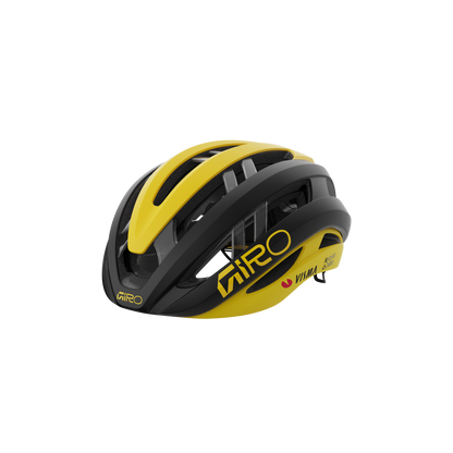 CASCO GIRO ARIES SPHERICAL TEAM VISMA BLACK/YELLOW