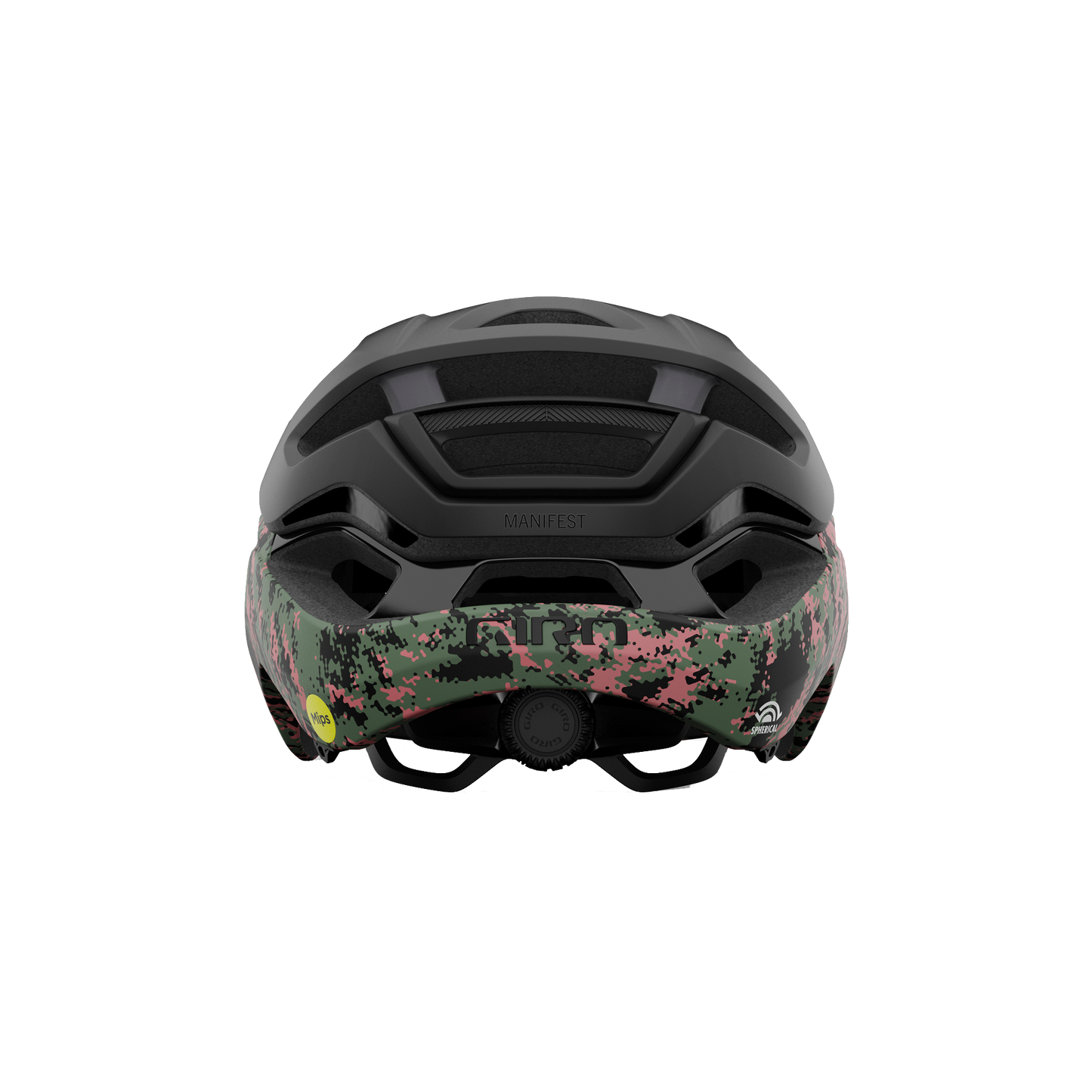 CASCO GIRO MANIFEST SPHERICAL MATE BLACK STATIC