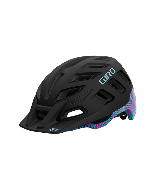 CASCO GIRO RADIX WOMAN MATE BLACK CHROMA  DOT