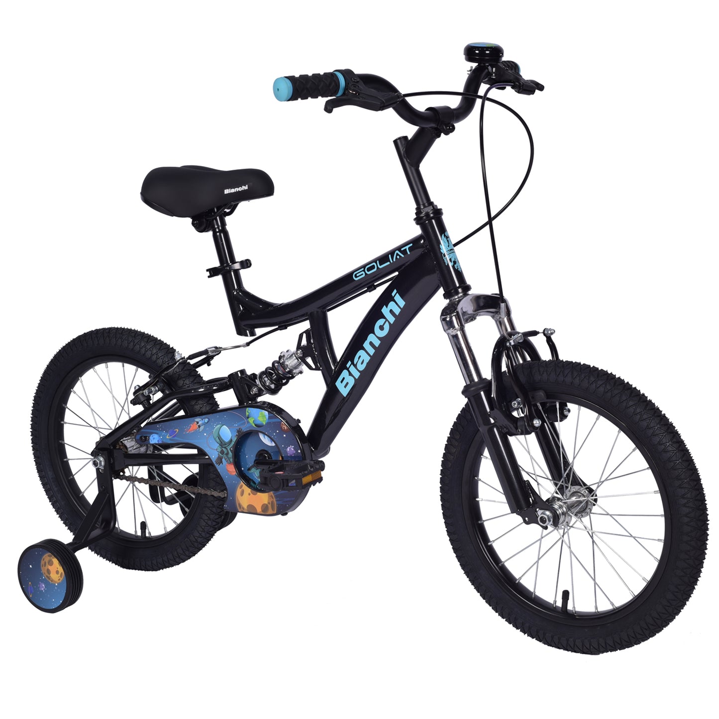 BICICLETA BIANCHI GOLIAT 16 DSX NEGRO