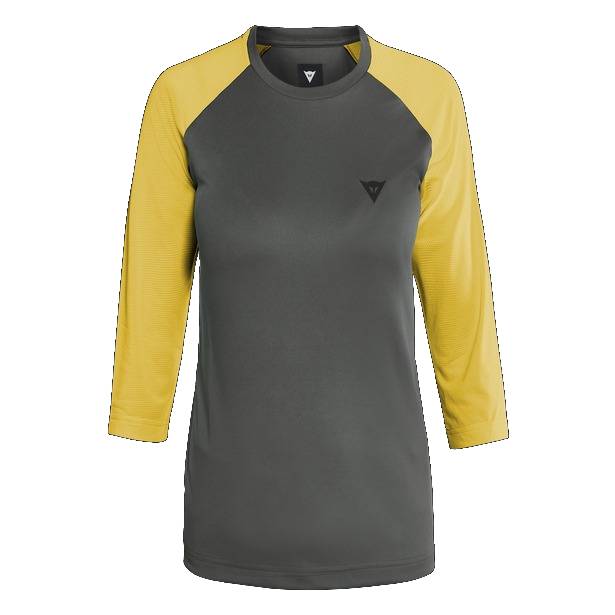 JERSEY DAINESE HG BONDY 3/4 WMN  DARK-GRAY/YELLOW