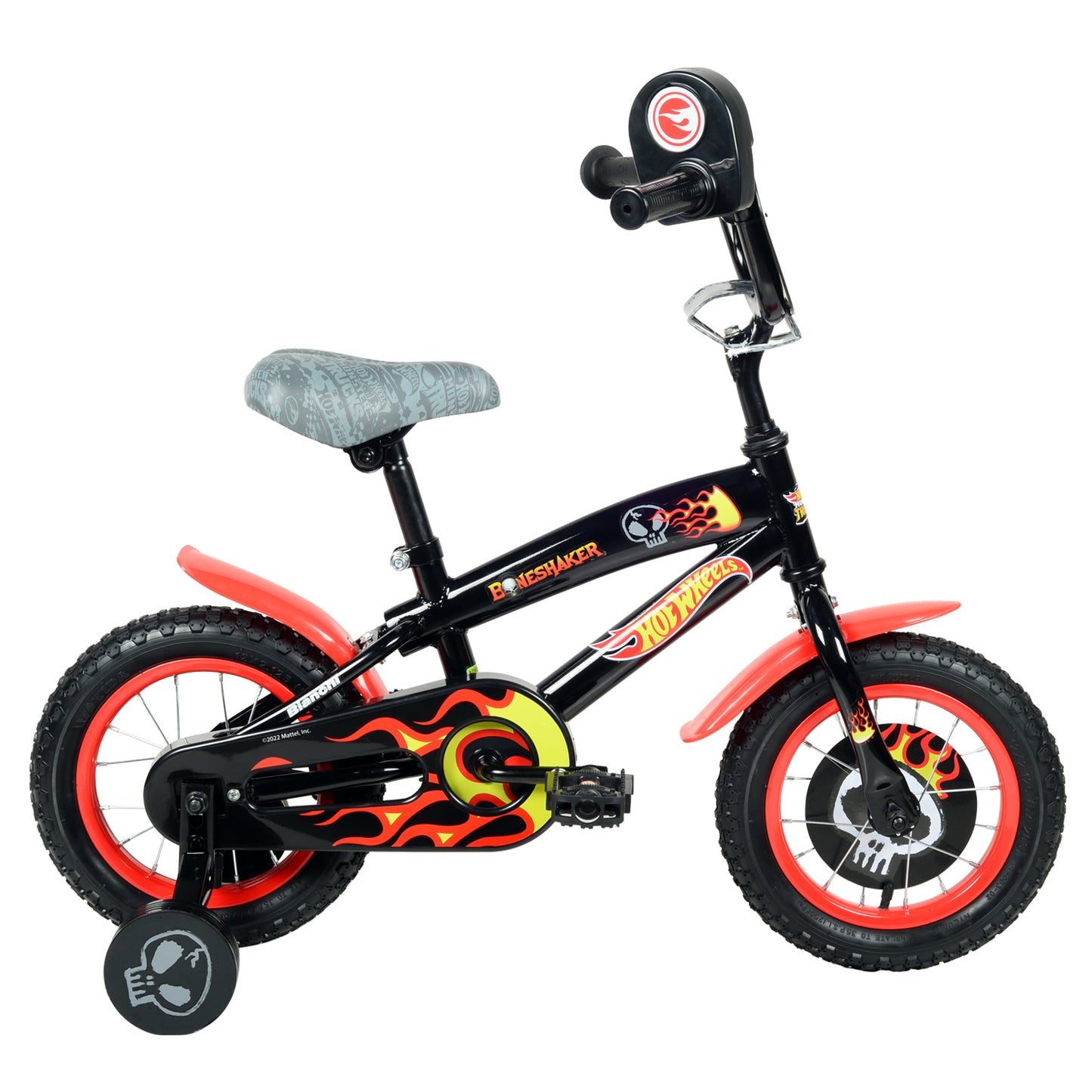 BICICLETA HOTWHEELS 12 NEGRO