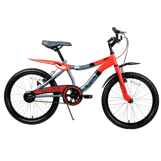 BICICLETA HOTWHEELS 20 ROJO / GRIS