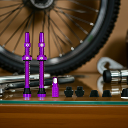 Kit valvulas tubeless Muc-Off 60mm púrpura