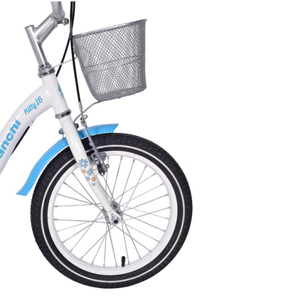 BICICLETA BIANCHI KITTY 16 BLANCO  / AZUL