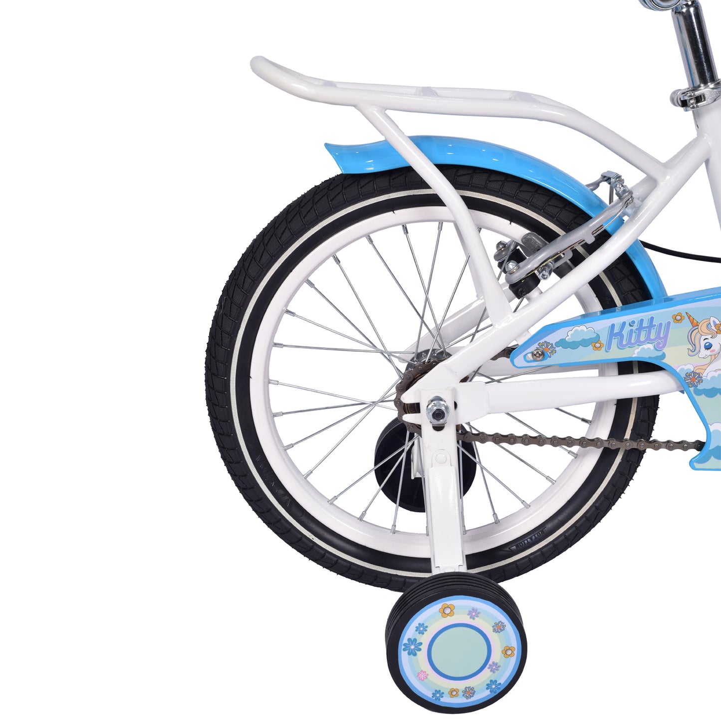 BICICLETA BIANCHI KITTY 16 BLANCO  / AZUL