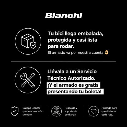 BICICLETA BIANCHI CORSA PLUS CELESTE BIANCHI Bianchi