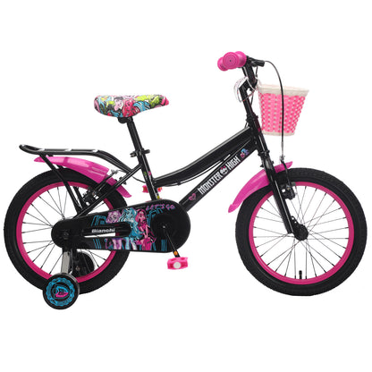 BICICLETA MONSTER HIGH 16 NEGRO