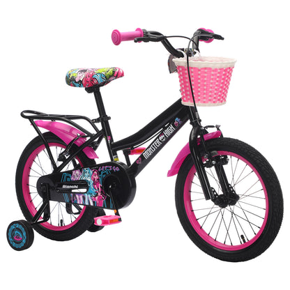 BICICLETA MONSTER HIGH 16 NEGRO