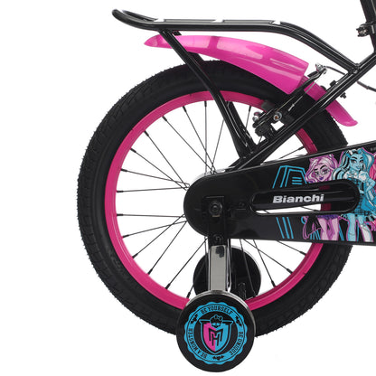 BICICLETA MONSTER HIGH 16 NEGRO